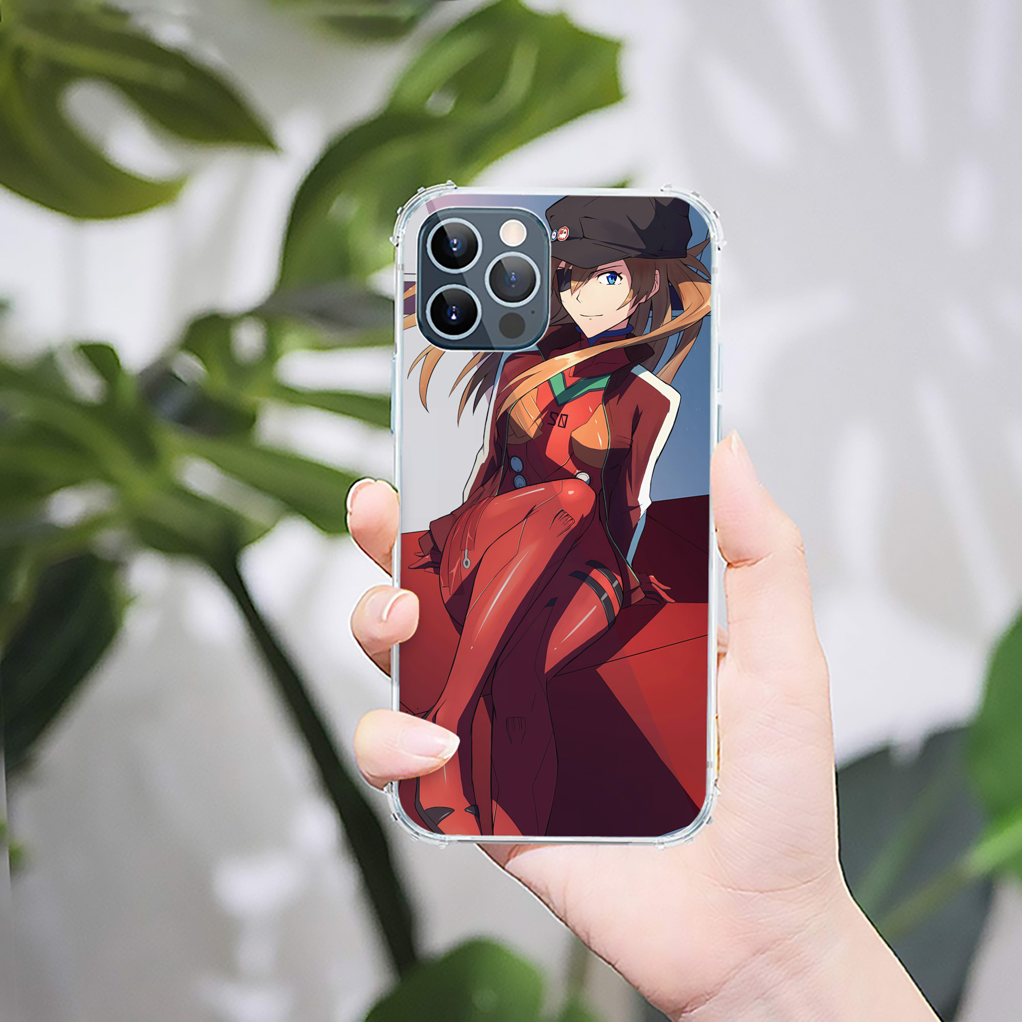 （画像用） EVA 新世紀エヴァンゲリオン 【iPhone 12シリーズ対応】透明スマホケース（クリアソフトケース）